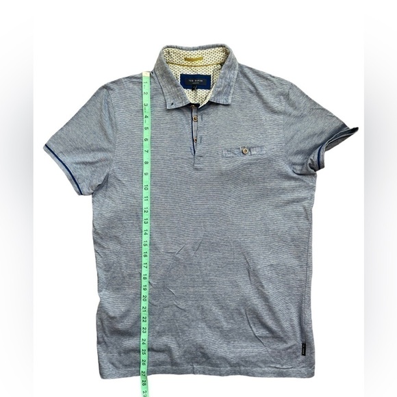 Ted Baker London Polo Shirt  blue size 4/US large. - Picture 5 of 9
